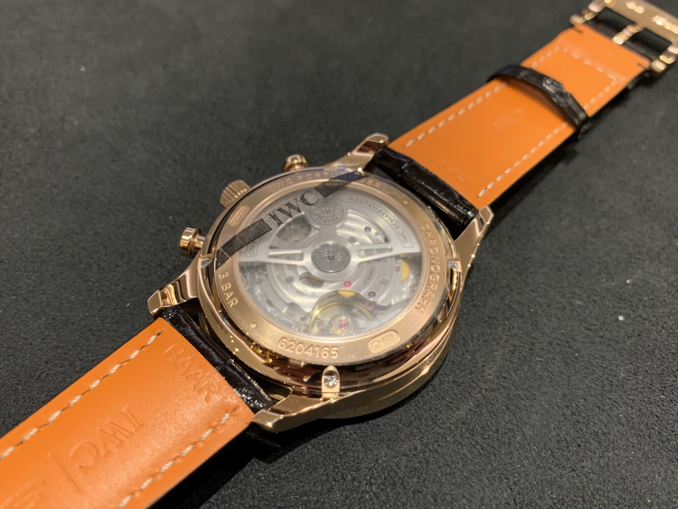 IWC / 新型ポルトギーゼ・クロノグラフ 18Kレッドゴールドモデル