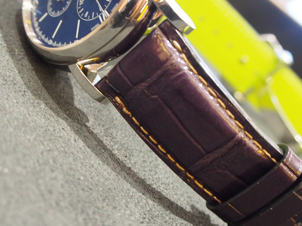 IWC×ジャンルソー 365日使える革ストラップをオーダーストラップ