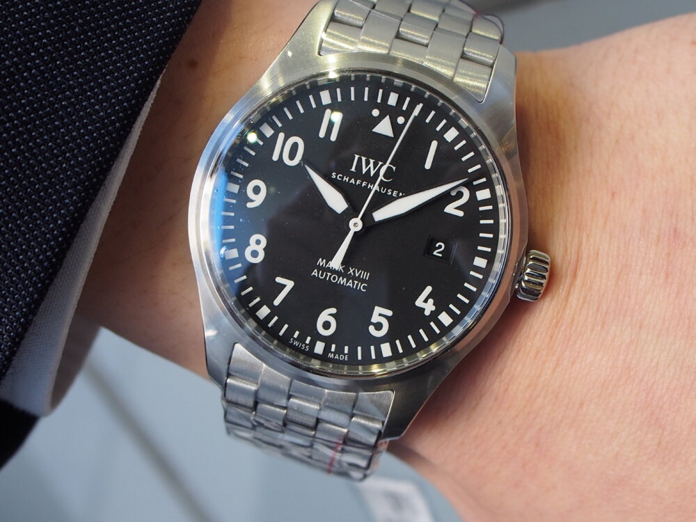 IWC「パイロット・ウォッチ・マーク18」 #人生の節目に腕時計を-IWC -P3231944