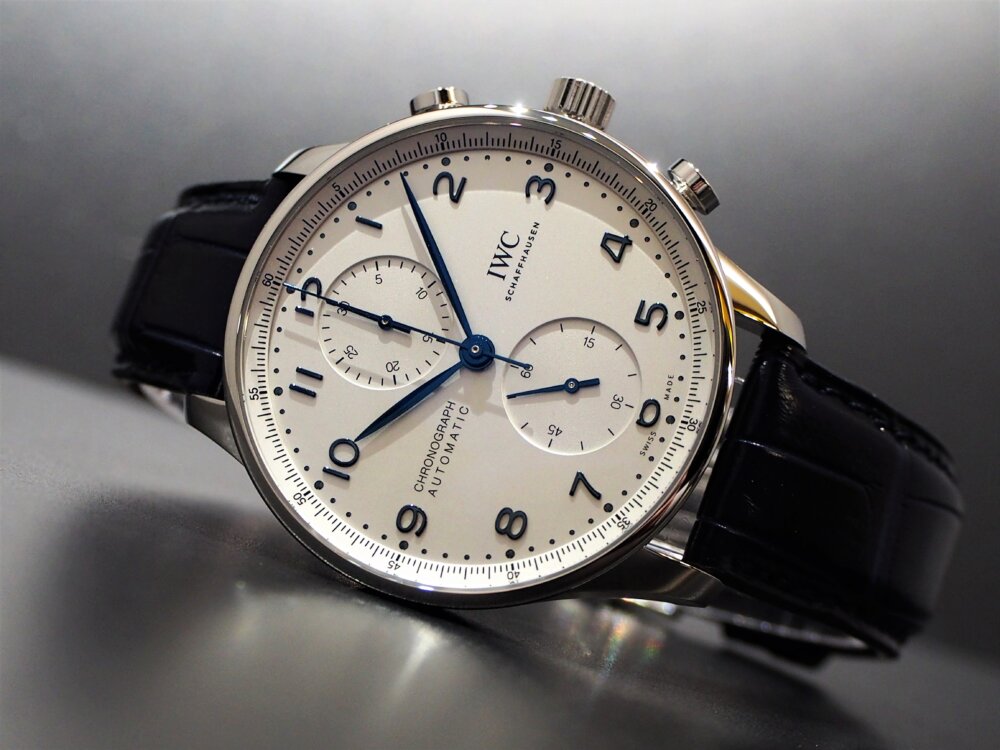 IWC ポルトギーゼ・クロノグラフ人気の2色を今なら店頭にてご覧いただけます！　～IW371604 IW371605～-IWC -P3242045