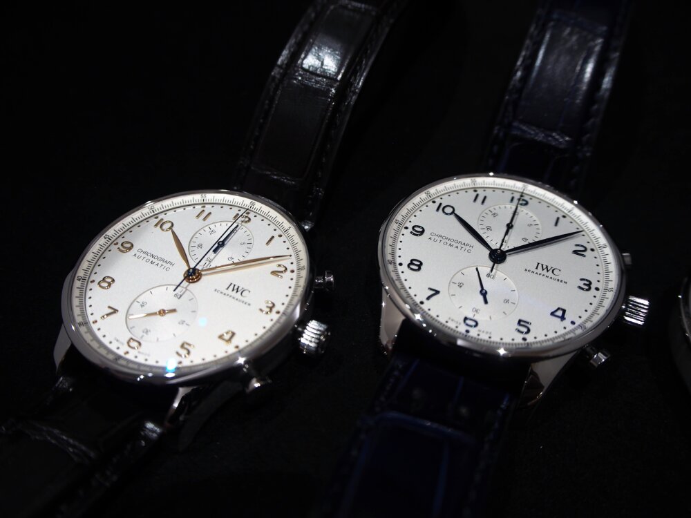 IWC ポルトギーゼ・クロノグラフ人気の2色を今なら店頭にてご覧いただけます！　～IW371604 IW371605～-IWC -P3242083