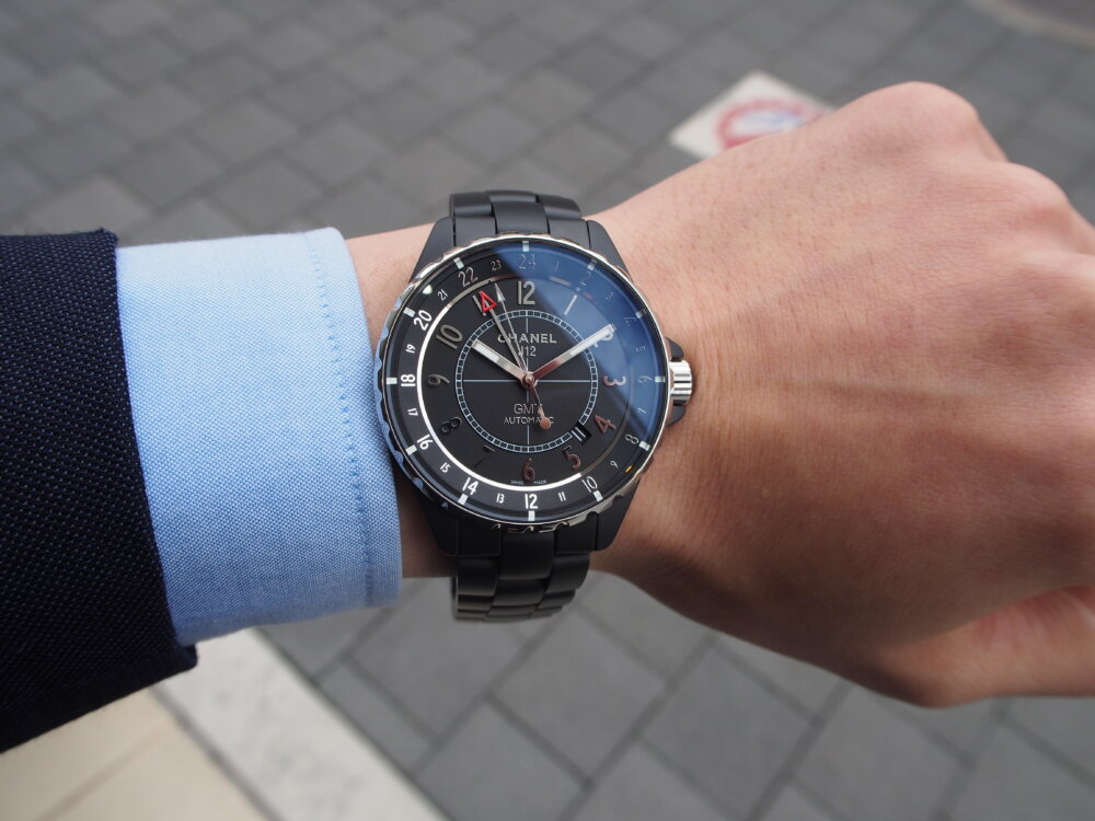 シャネル クールでカッコイイ 周りと差をつける時計 J12 Gmt Oomiya 京都店ブログ 正規輸入時計専門店
