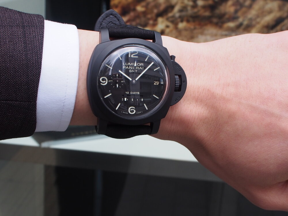 【パネライ】無敵のハイスペックな腕時計～ルミノール GMT 10デイズ～-PANERAI -P4242612