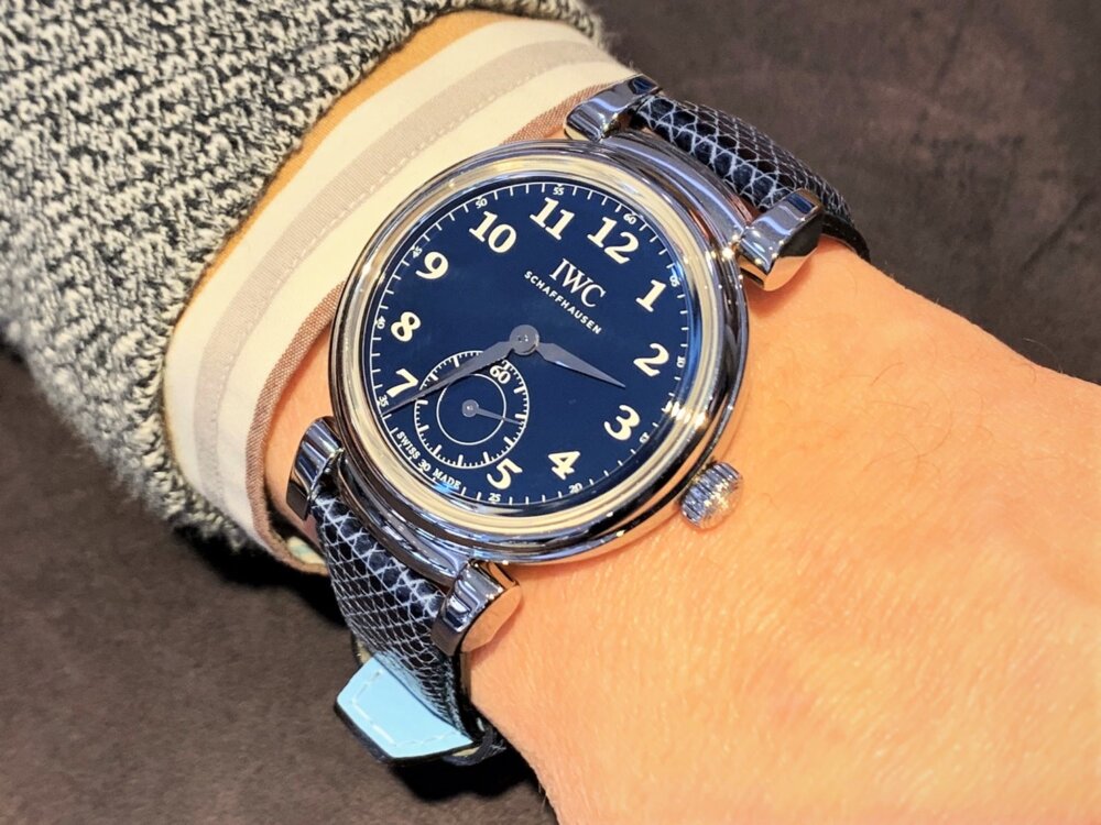 【ジャン・ルソー】こだわりのオーダーベルト完成。IWC/ダ・ヴィンチ150周年モデル-IWC用 IWC ジャン・ルソー オーダーストラップ oomiya京都店のお客様 -S__22175749-2