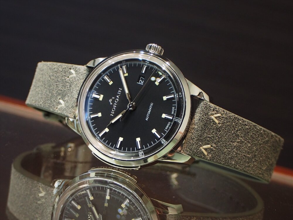 【ノルケイン】1960年代の時計に敬意を表して... シンプルでクラシカルな『フリーダム 60 オート』-NORQAIN -P5052524-1