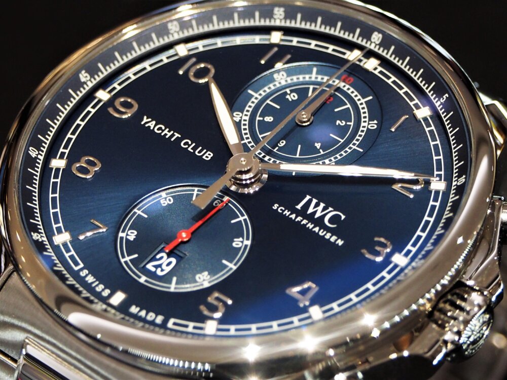 IWC】2020年新作「ポルトギーゼ・ヨットクラブ・クロノグラフ」ブルー 