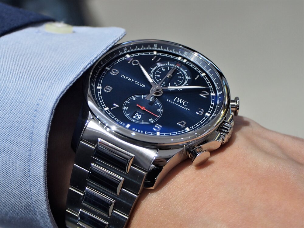 【oomiya京都店】2022年夏におススメなモデル②IWC「ポルトギーゼ・ヨットクラブ・クロノグラフ」-IWC -P5292706