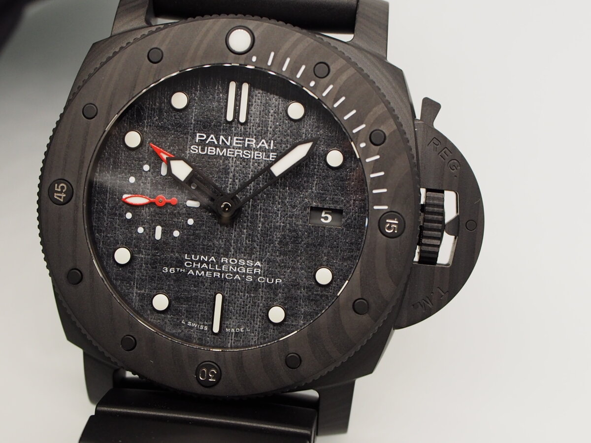 世界限定1036本のみの希少モデル パネライ サブマーシブル ルナ・ロッサ-PANERAI -PC036213