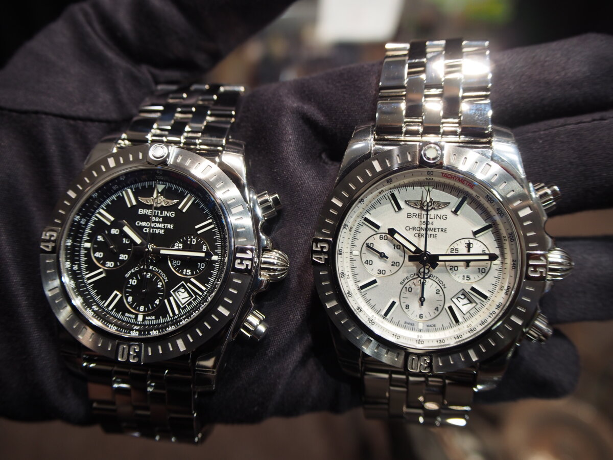 【ブライトリング】black or silver? 日本特別モデル クロノマット JSP-BREITLING -PC276921