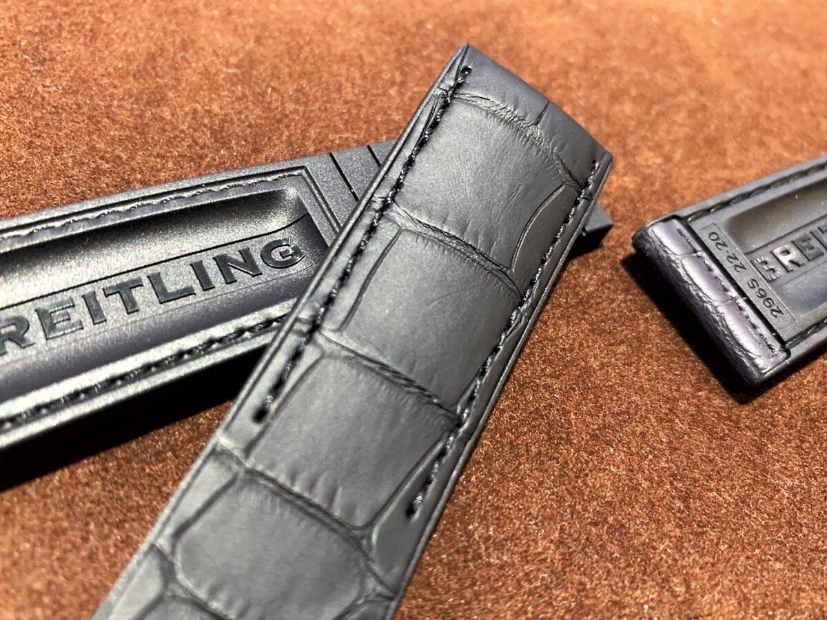 BREITLING 純正 アリゲーターストラップ - その他