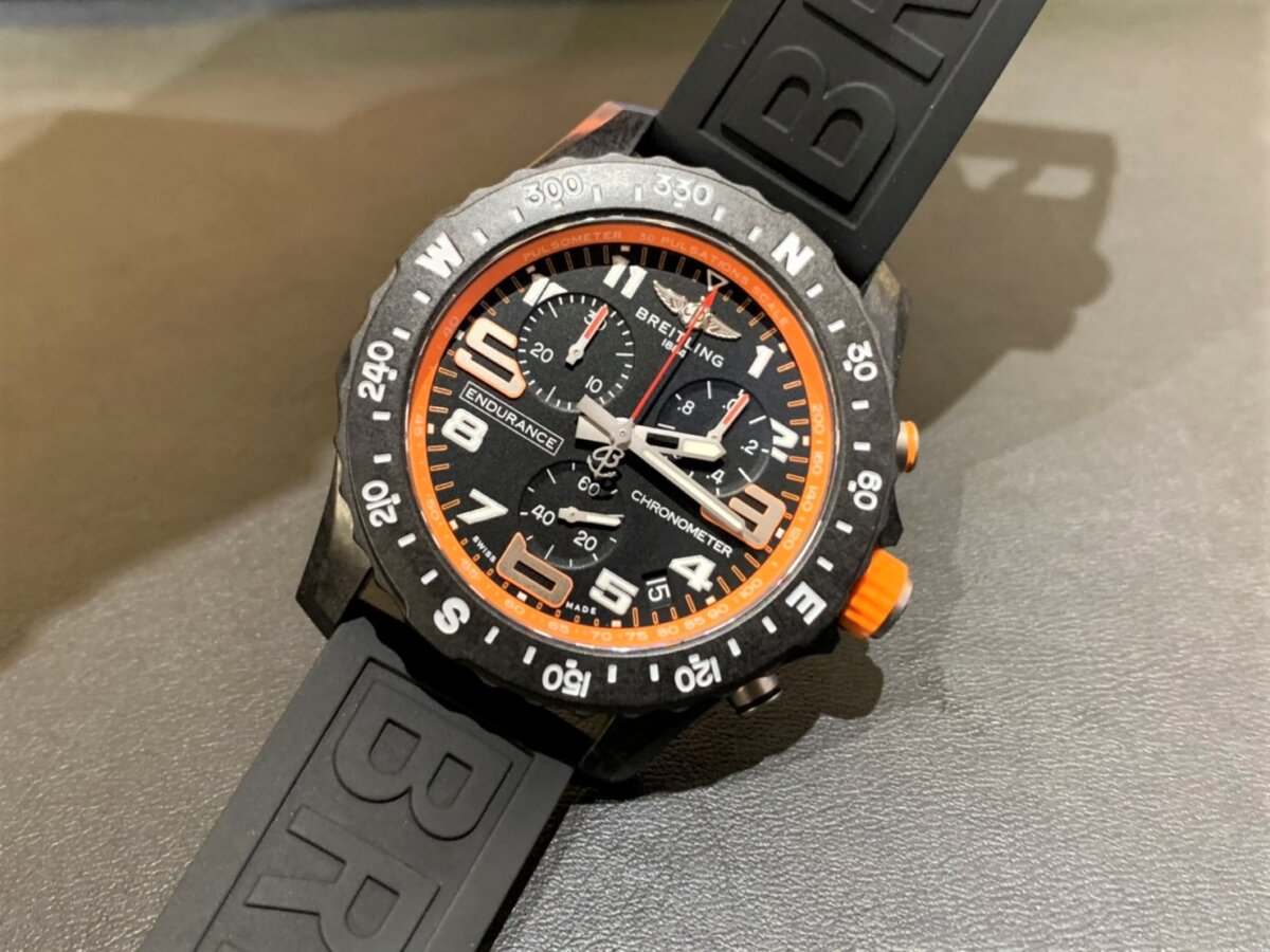 【お客様の時計紹介】エンデュランス プロをラバーストラップでカスタマイズ！-BREITLING oomiya京都店のお客様 -S__41713688