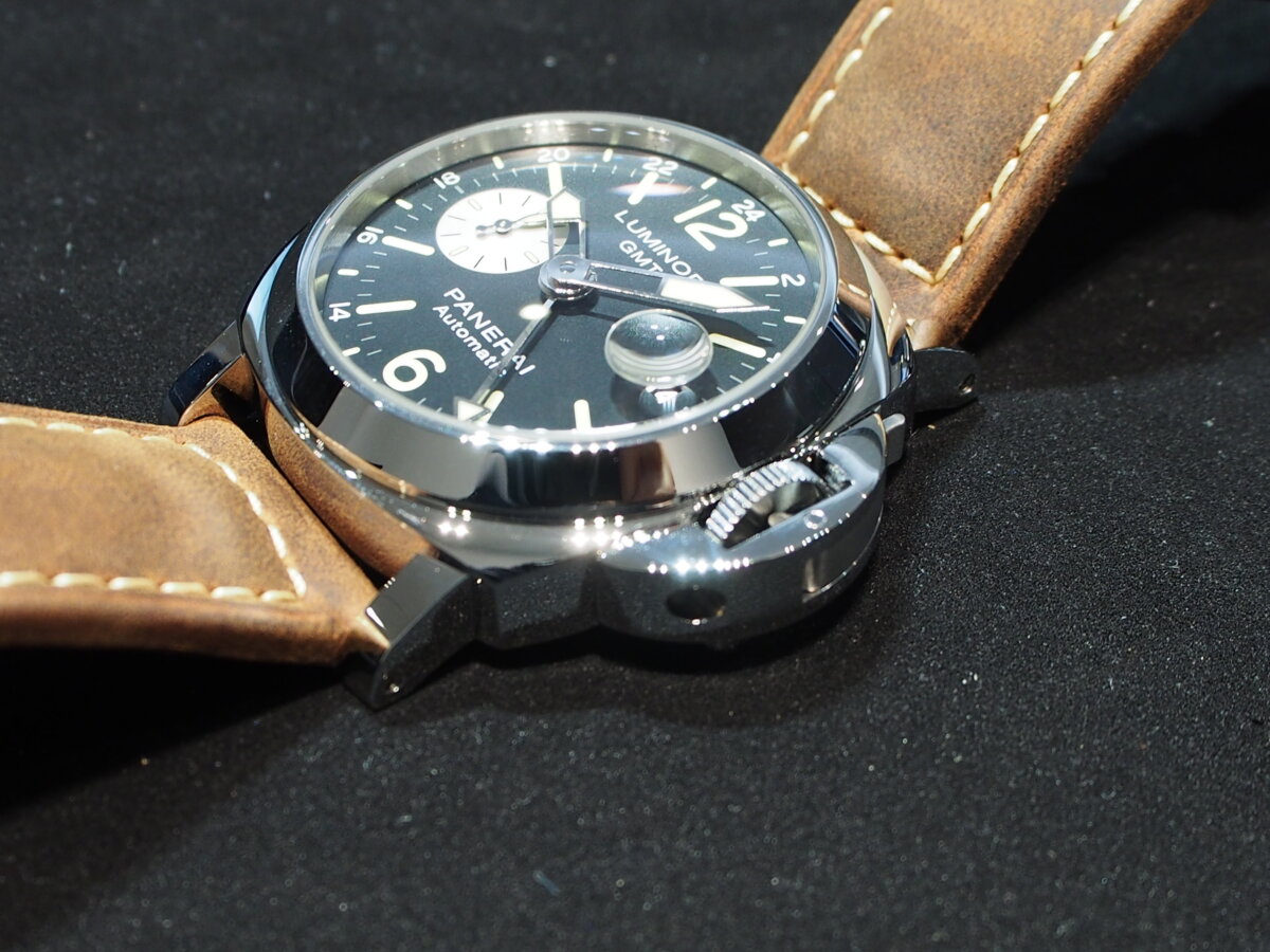 【パネライ】「ルミノール GMT アッチャイオ」屈指のロングセラーモデルをご紹介-PANERAI -P6280229