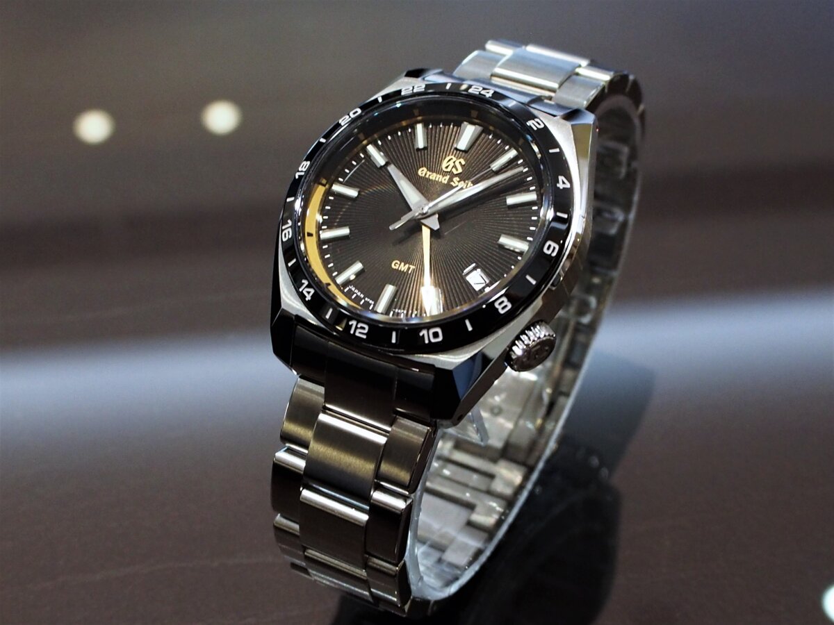 【112651】SEIKO セイコー  SBGN023/9F86-0AH0 グランドセイコーGMT　セイコー140周年記念　限定2021本 ブラックダイヤル SS クオーツ 保証書 純正ボックス 腕時計 時計 WATCH メンズ 男性 男 紳士