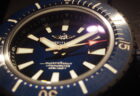 【ジャンルソー】秒針のカラーに合わせたブルーでコーディネート 自分だけの特別なお時計に