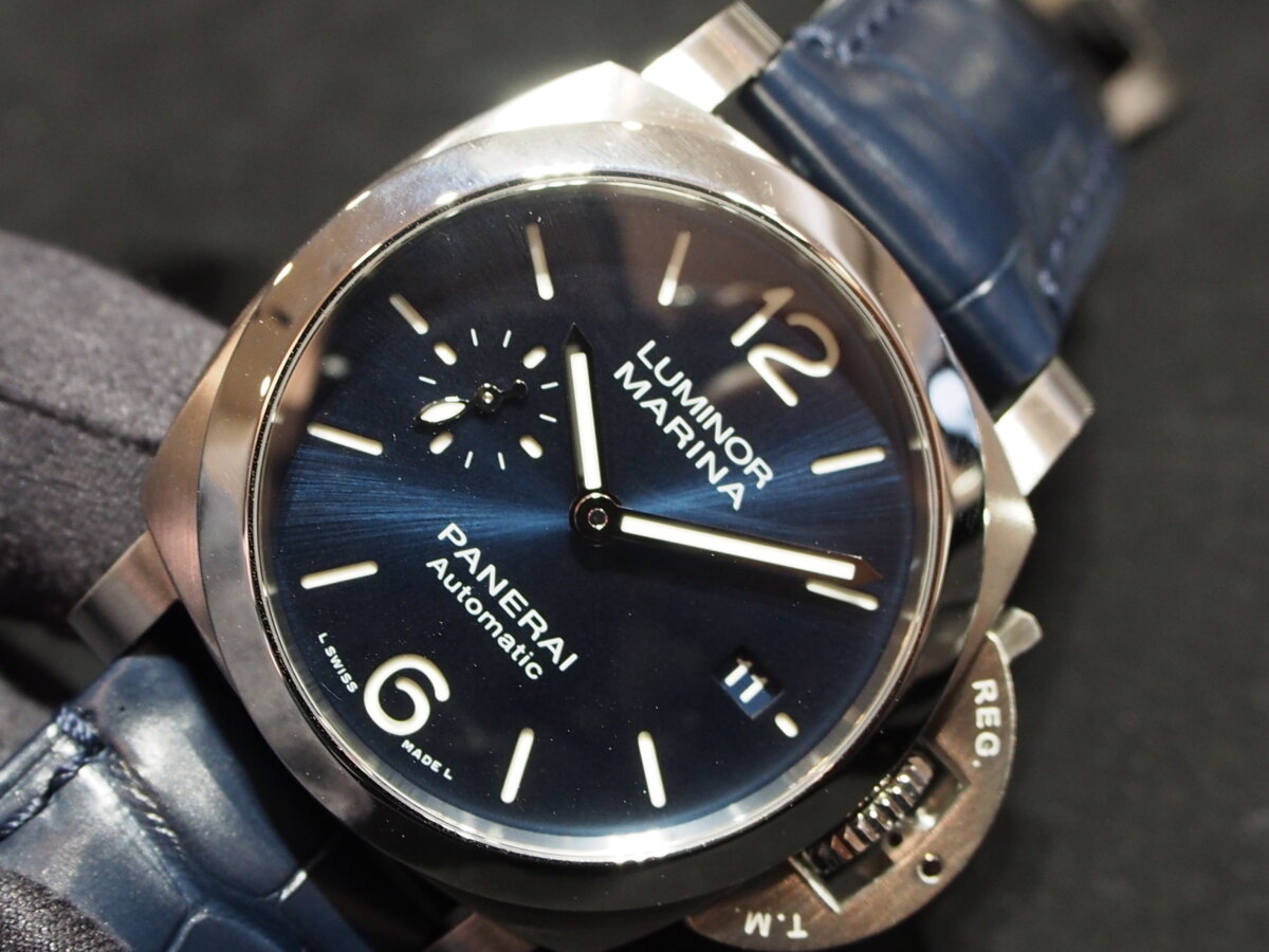 【パネライ】2021年最新作をお届け！40mmサイズの「ルミノール マリーナ クアランタ」-PANERAI -PC070233