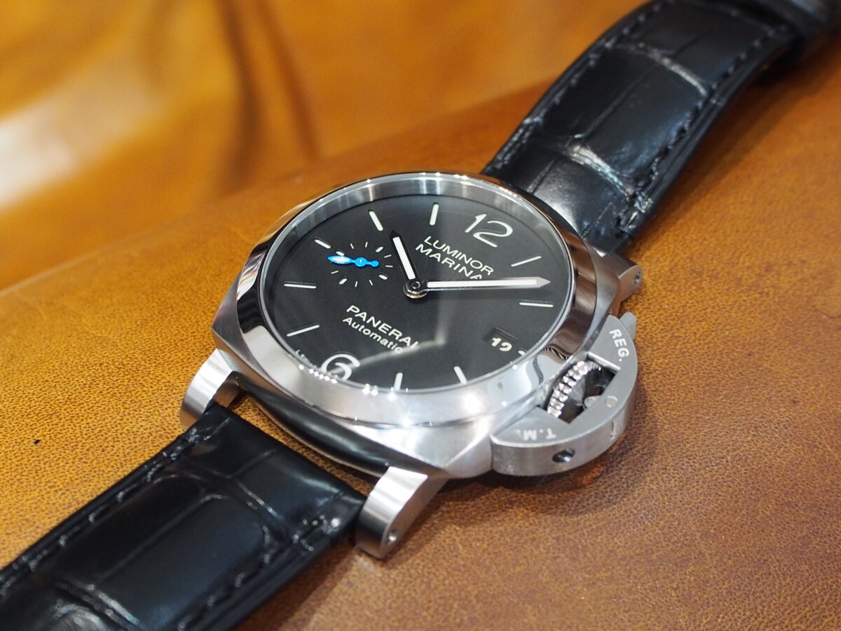 【パネライ】2021年最新作をお届け！40mmサイズの「ルミノール マリーナ クアランタ」-PANERAI -PC070274