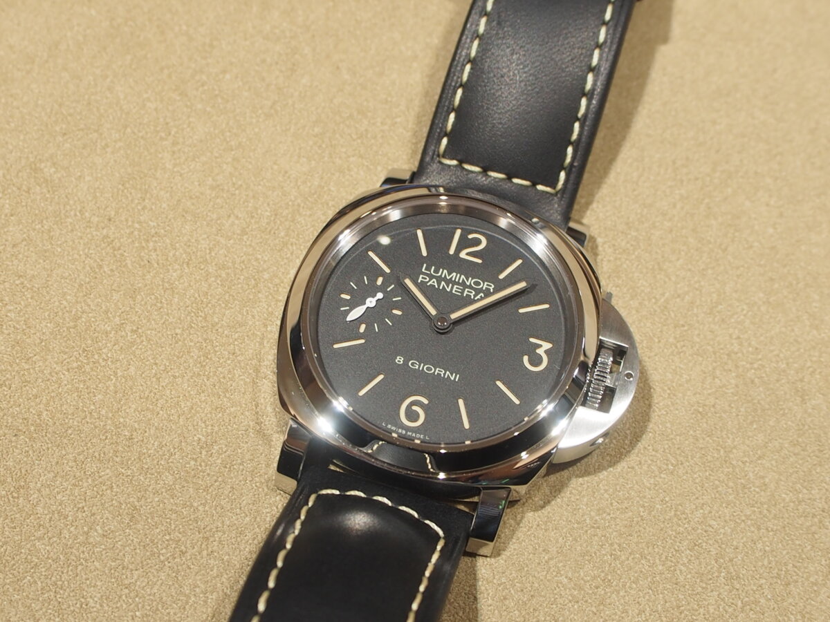 普段使いに合わせやすいパネライのノンデイト手巻きモデル　～PAM00915～-PANERAI -P4261755