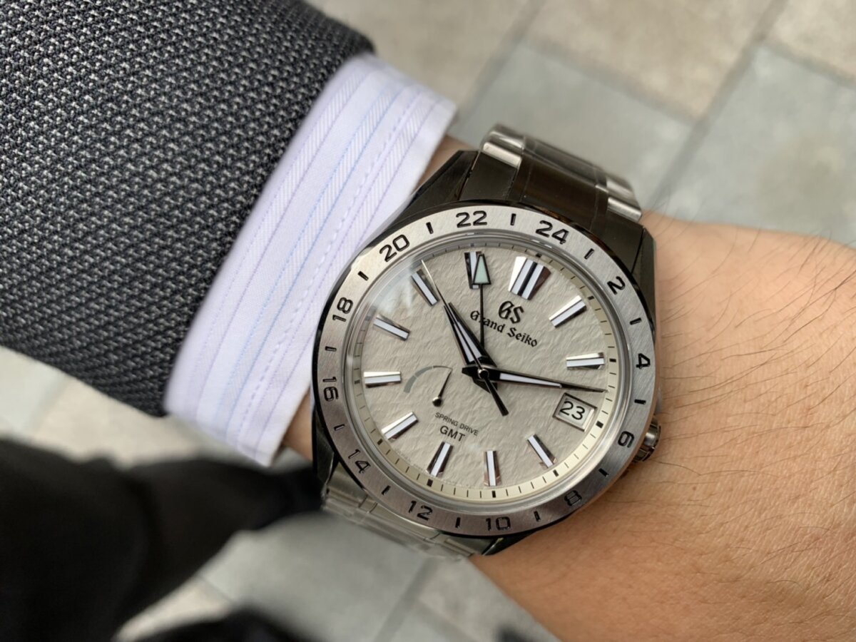 【グランドセイコー】信州の冬の山肌をイメージ「朝霧」9Rスプリングドライブ GMT(SBGE285)-Grand Seiko -S__27557890