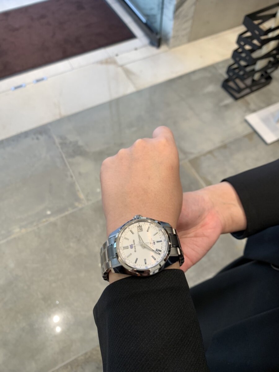 保証書有り】【外装仕上げ済み】グランドセイコー GRAND SEIKO ヘリテージコレクション メカニカル ハイビート36000 GMT  SBGJ255 世界1200本限定 40mm USED 【メンズ】 メンズ腕時計