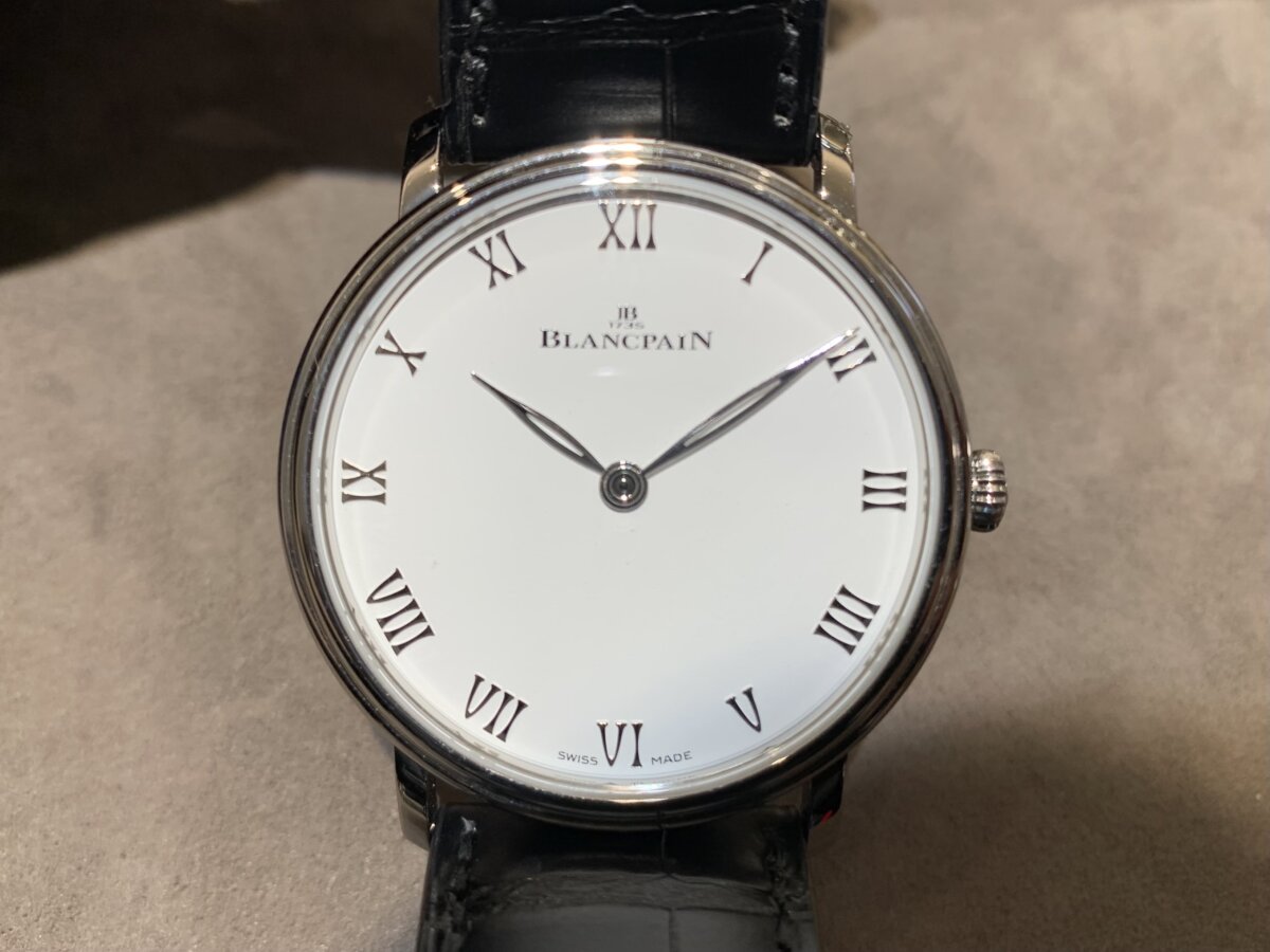 【ブランパン】持つならやはり手巻き時計！～ヴィルレ ウルトラスリム～-BLANCPAIN -A86FE3BA-E883-4551-B884-BF91CB240039