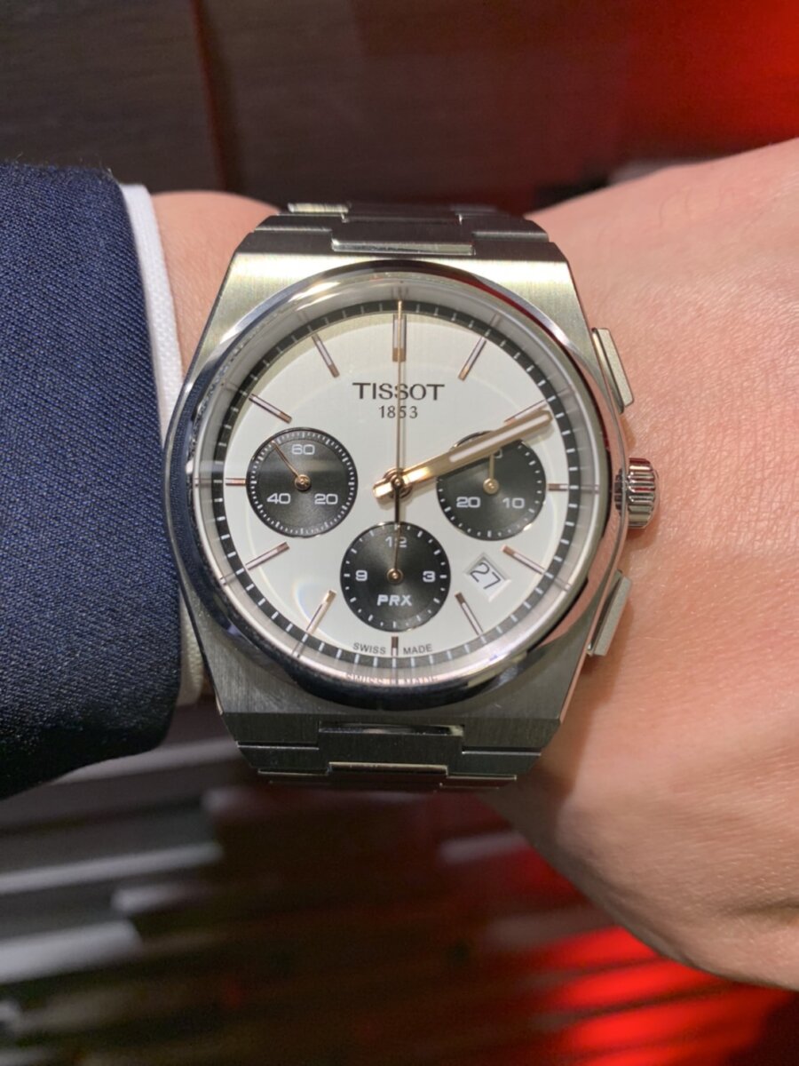 tissot PRX クロノグラフ