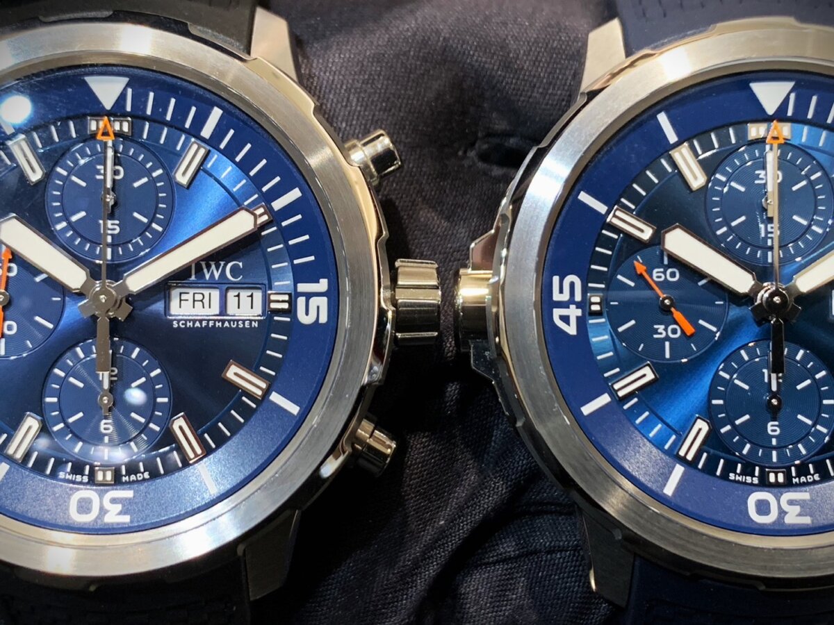 【IWC】新作 VS 旧作 どこが変わった？アクアタイマー徹底比較。-IWC -S__31531049