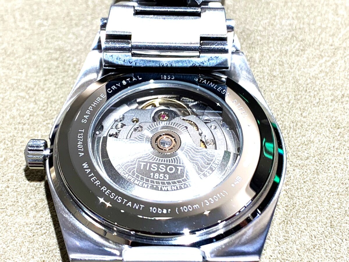 【TISSOT（ティソ）】初めての機械式時計、新社会人、新成人のお祝など『プレゼント』、『新しいスタート』におすすめな「PRX オートマティック パワーマティック80」-TISSOT -S__32530461