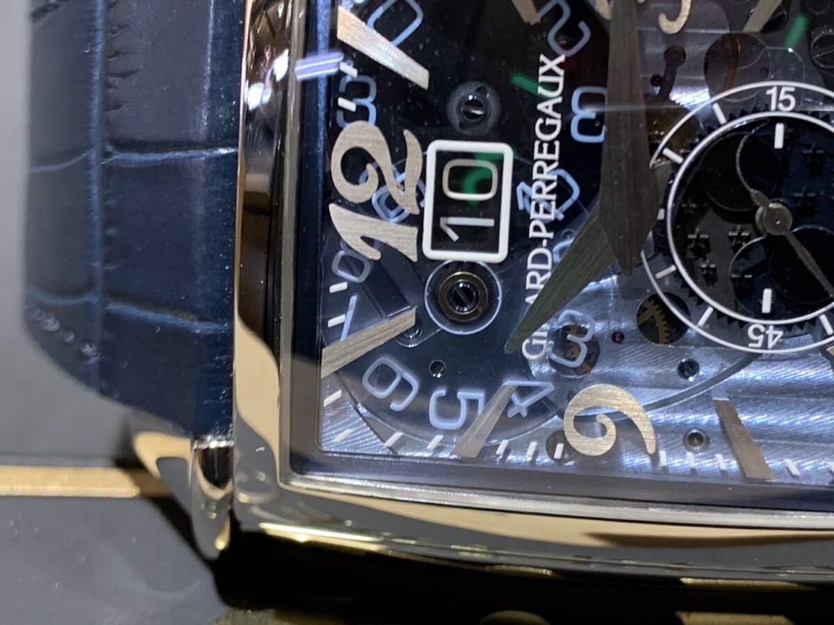 【ジラール・ぺルゴ】本気で魅せる高級機械式時計「ヴィンテージ 1945 XXL ラージデイト＆ムーンフェイズ」～ 25882-11-421-BB4A～-GIRARD-PERREGAUX -S__34963495