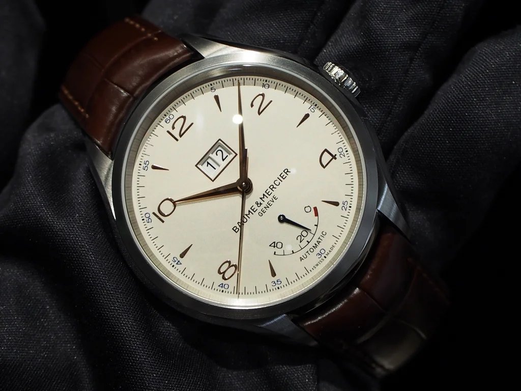 購入できるのはラストチャンス！ボーム＆メルシエ「クリフトン ビックデイト パワーリザーブ」-BAUME＆MERCIER -image