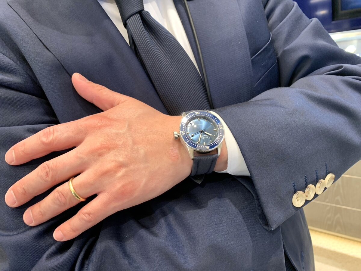 【ブランパン】シンプルな時計の中に見られる奥深さ～フィフティファゾムス バチスカーフ～-BLANCPAIN -10