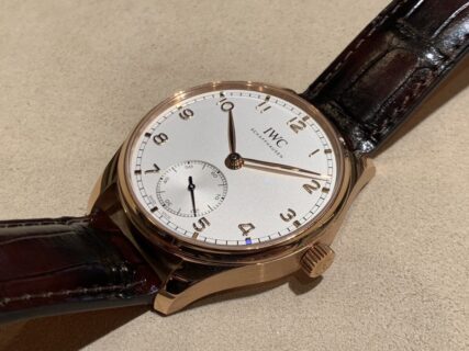 【IWC】金無垢素材の時計を購入するなら今でしょ！？「ポルトギーゼ オートマティック 40」18Kレッドゴールド
