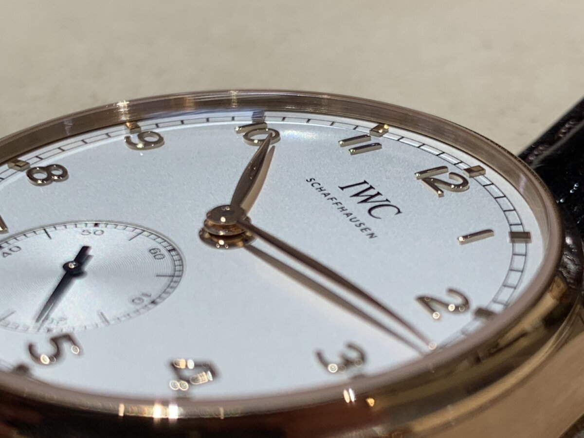 IWC】「ポルトギーゼ オートマティック 40」の18Kレッドゴールド