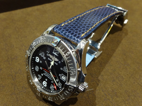 BREITLING × Jean Rousseau クロノマット44用にオーダーされました！ ｜ oomiya 京都店ブログ - 正規輸入時計専門店