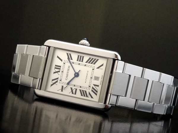 【臨時営業】四角い時計はいかがですか？-Cartier -86efad88-s