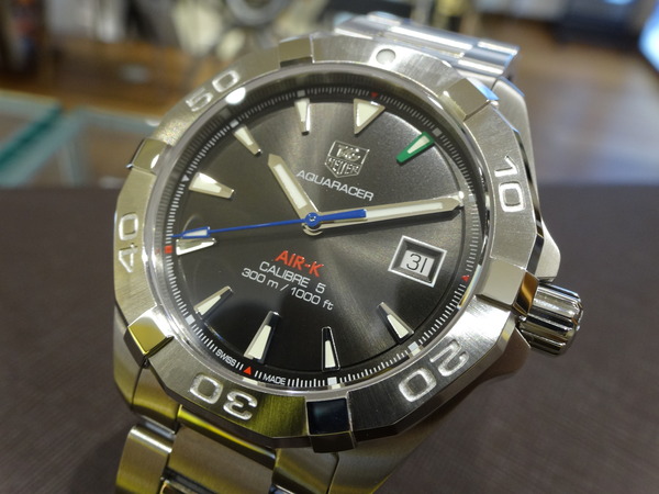 TAGHeuer×錦織圭　アクアレーサーキャリバー5 Air-K3 日本限定モデル入荷！-〉BASELWORLD TAG Heuer -997a4b57-s