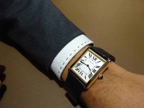 Cartier カルティエ タンク ソロ LM メンズ イエローゴールド www ...