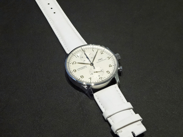 IWC/女性にも人気のポルトギーゼクロノグラフ　　IW371445-IWC -b377bcf5-s