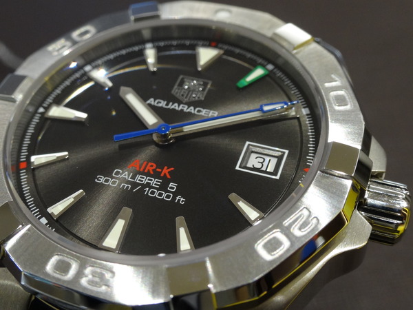 TAGHeuer×錦織圭　アクアレーサーキャリバー5 Air-K3 日本限定モデル入荷！-〉BASELWORLD TAG Heuer -be89bb98-s