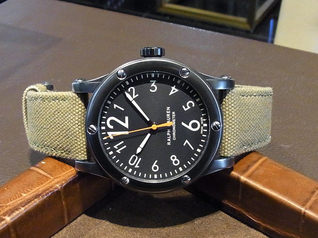 *RALPH LAUREN >> サファリ RL67 クロノメーター 45MM/ RLR0220900 - RALPH LAUREN（取扱い終了） 