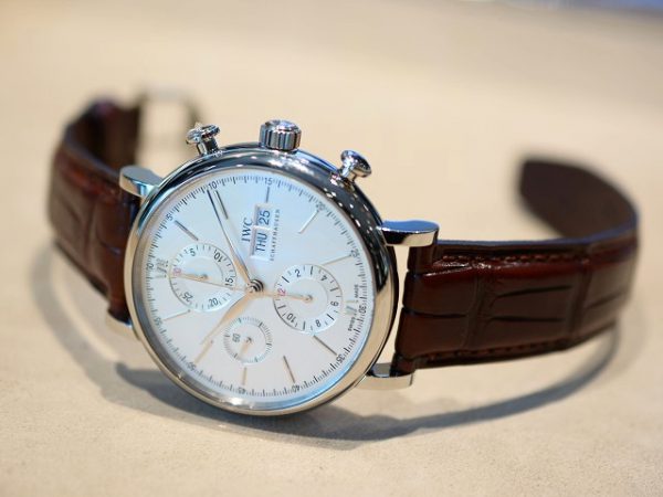 今日のIWCは、ポートフィノ・クロノグラフ 新しい革ベルトになりました♪ - IWC 