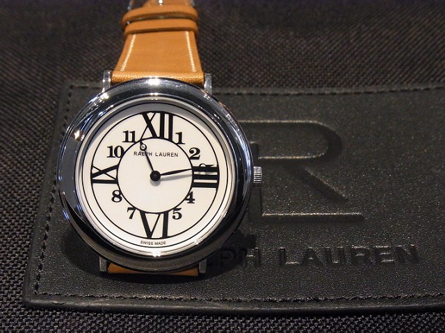 販売純正 新品 RALPH クォーツ腕時計 32mm RL888 LAUREN 腕時計(アナログ)
