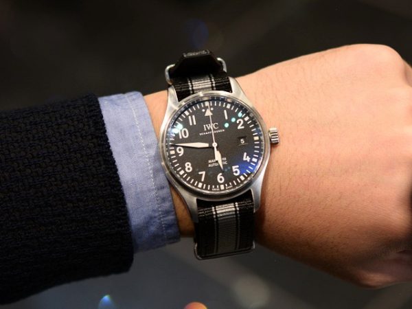 今日のIWCは、パイロットウォッチマーク18を革からナトーベルトへチェンジ！ - IWC 