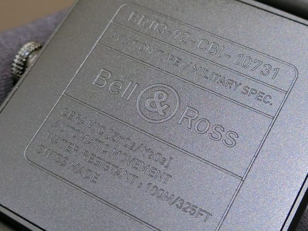 新作入荷！「BR 03-92 BLACK CAMO」～Bell＆Ross～ - Bell＆Ross 