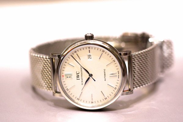 爽やかなメッシュベルトが好印象のIWCポートフィノ。 | oomiya 心斎橋
