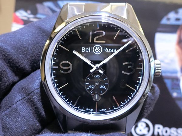 ベル＆ロス Bell & Ross BR123 ファントム BR123-PHANTOM-R ステンレススチール 自動巻き メンズ 腕時計