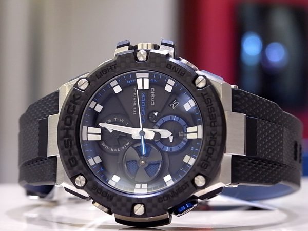 G-SHOCK カーボンベゼルが人気のG-STEEL（Gスチール）「GST-B100XA ...