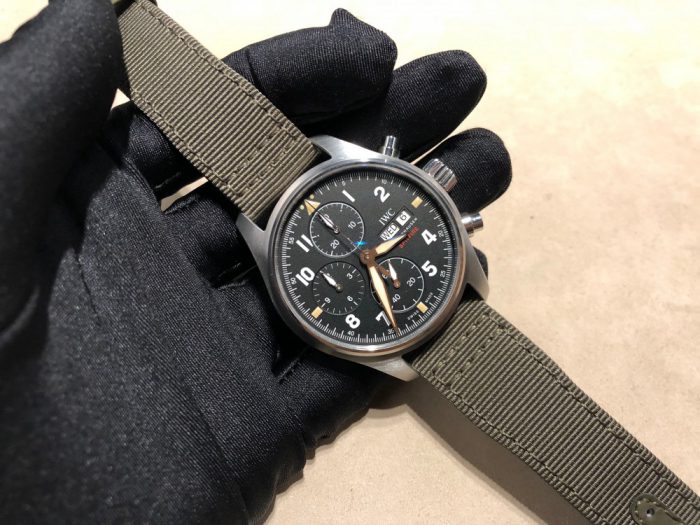 IWC クロノグラフ 腕時計 スピットファイア