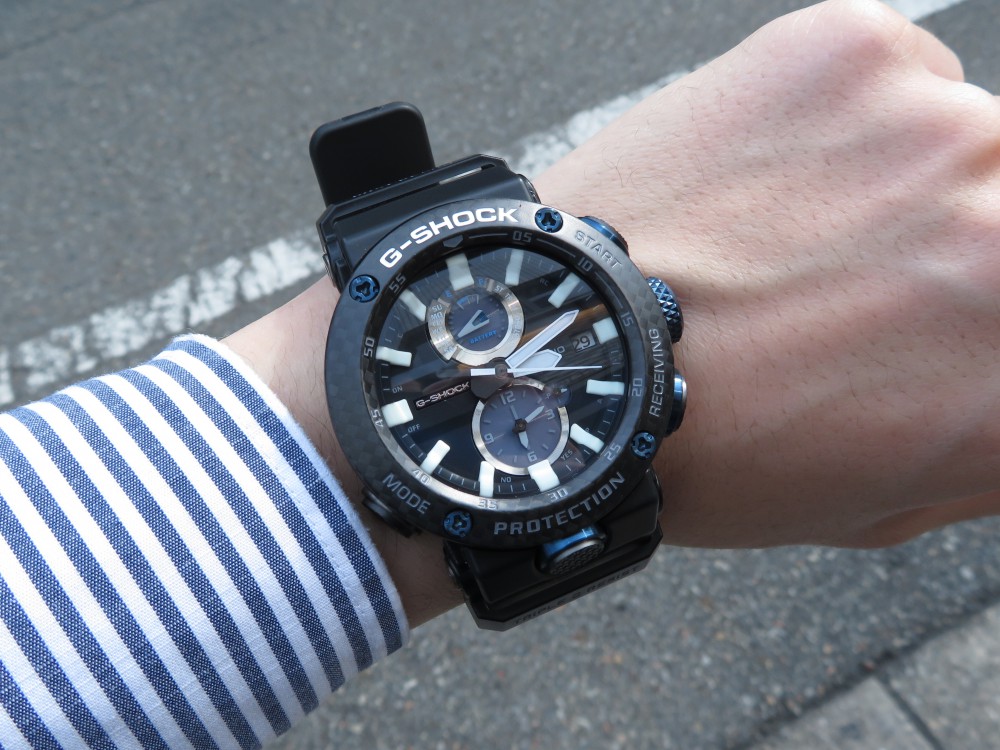 GWR-B1000-1AJF グラビティマスター ブラック - 腕時計(アナログ)