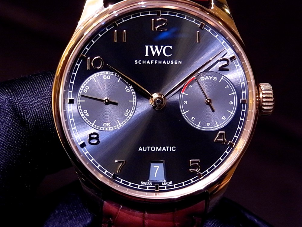 IWC 上品なレッドゴールドケースが素敵な「ポルトギーゼ・オートマチック」 - IWC 
