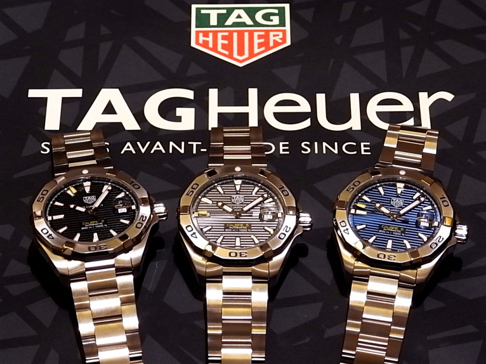 ファーストウォッチにオススメ！タグ・ホイヤー「アクアレーサー キャリバー5  41mm」 - TAG Heuer 